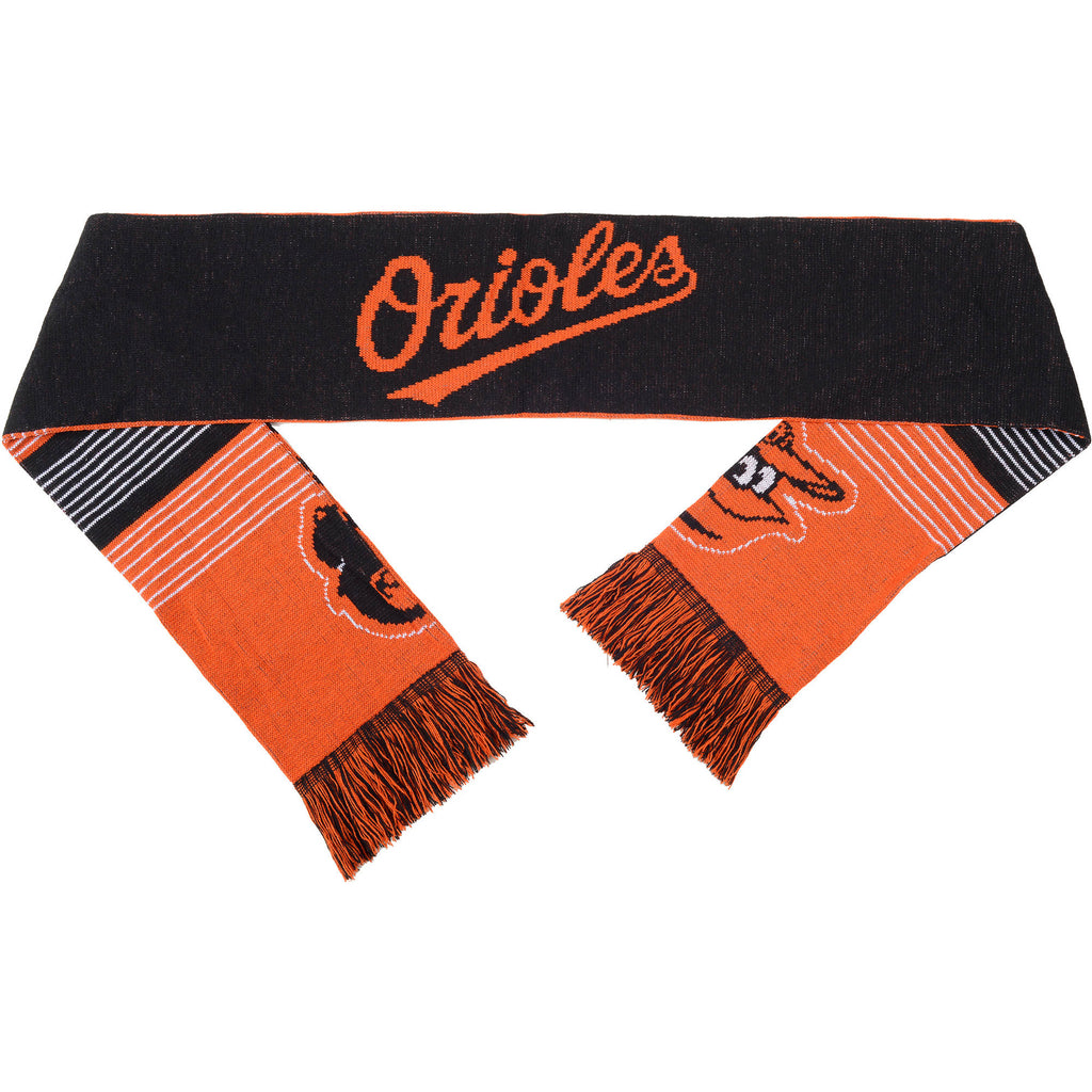 Baltimore Orioles Split Logo Reverse Scarf 2015