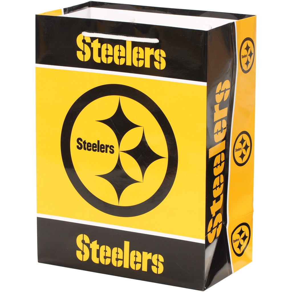 Pittsburgh Steelers Gift Bag Medium Holiday