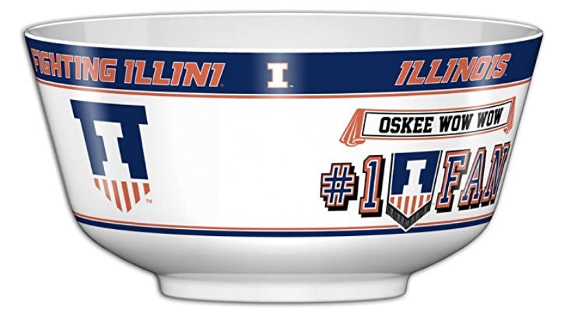 Illinois Fighting Illini Party Bowl All JV CO