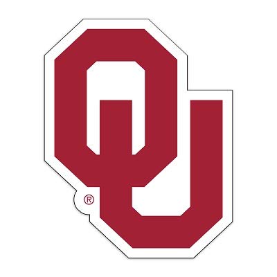 Oklahoma Sooners Magnet Car Style 12 Inch CO