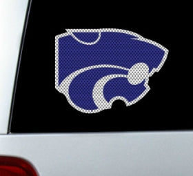 Kansas State Wildcats Window Film 12 Inch Die Cut CO