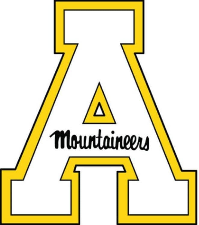 Appalachian State Mountaineers Magnet Car Style 12 Inch CO
