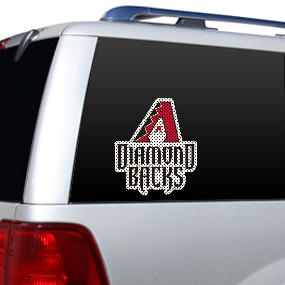 Arizona Diamondbacks Window Film 12 Inch Die Cut