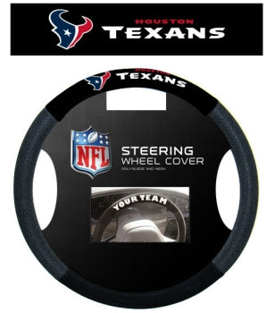 Houston Texans Steering Wheel Cover Mesh Style CO