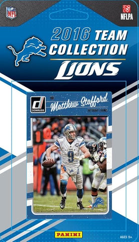 Detroit Lions Donruss Team Set 2016