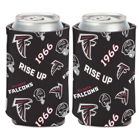 Atlanta Falcons Can Cooler Scatterprint Design