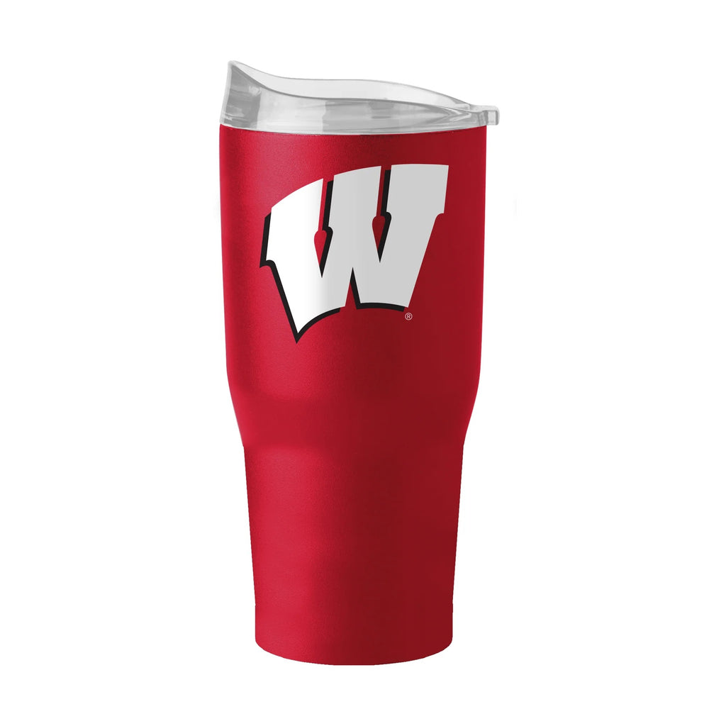 Wisconsin Badgers Tumbler 30oz Flipside Powder Coat