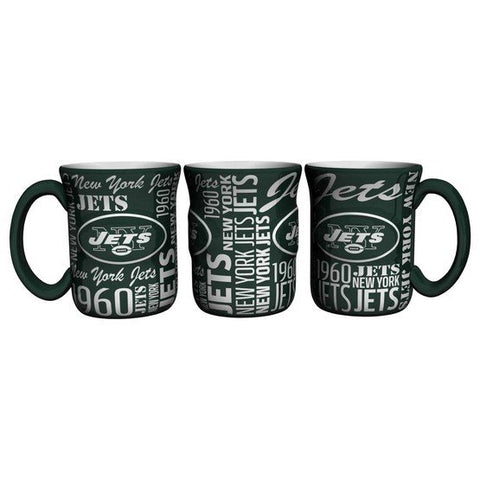 New York Jets Coffee Mug 17oz Spirit Style Alternate Design