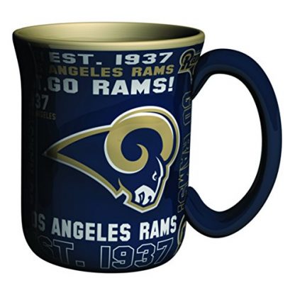 Los Angeles Rams Coffee Mug 17oz Spirit Style Alternate Design