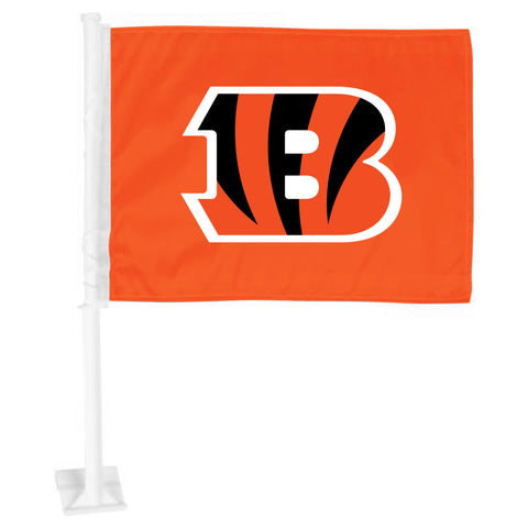 Cincinnati Bengals Flag Car Primary Logo