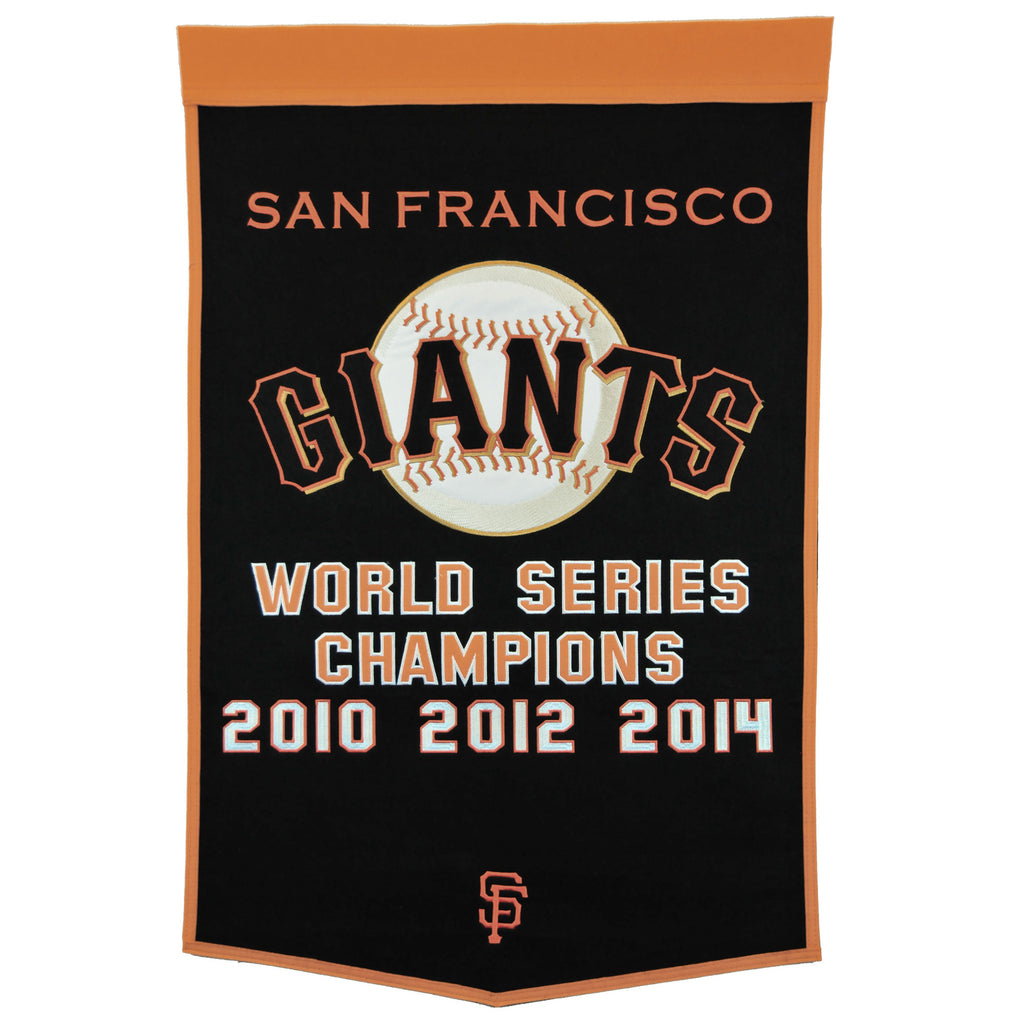 San Francisco Giants Banner 24x36 Wool Dynasty