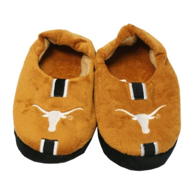 Texas Longhorns Slipper Youth 4 7 Size 11 12 Stripe (1 Pair) L