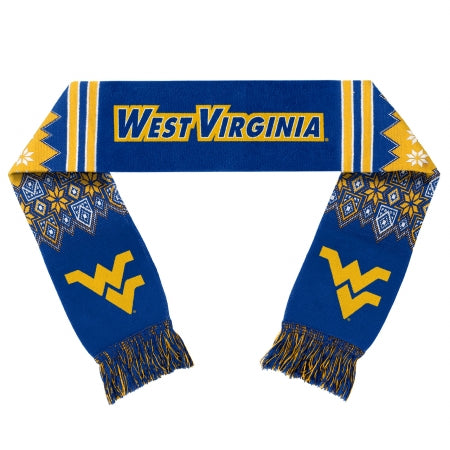 West Virginia Mountaineers Lodge Scarf