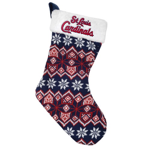 St. Louis Cardinals Knit Holiday Stocking 2015