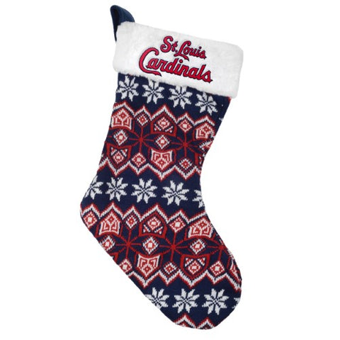 St. Louis Cardinals Knit Holiday Stocking 2015