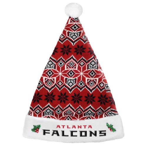 Atlanta Falcons Knit Santa Hat 2015