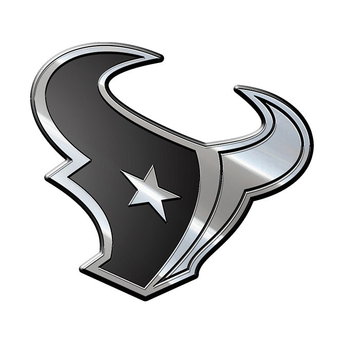 Houston Texans Auto Emblem Premium Metal