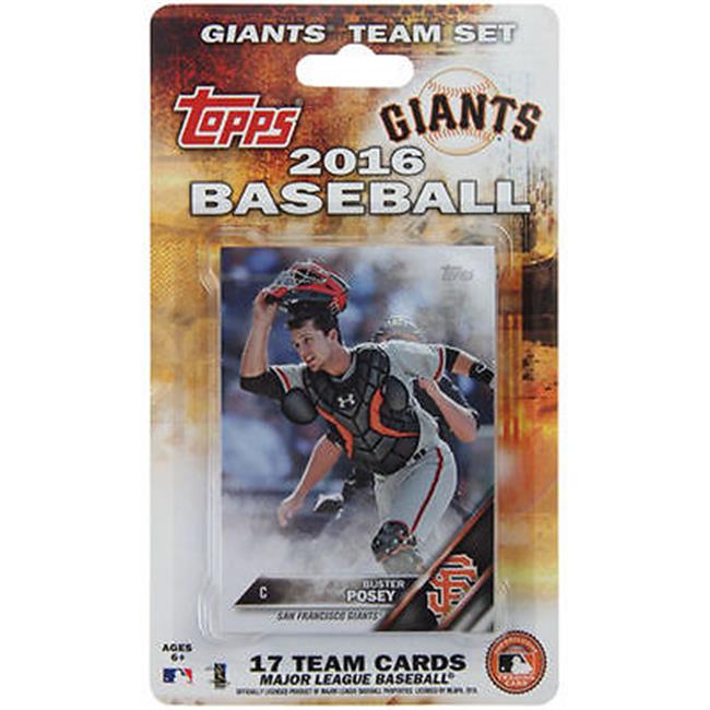 San Francisco Giants Topps Team Set 2016