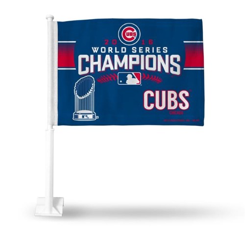 Chicago Cubs Flag Car Style 2016 World Series Champs CO
