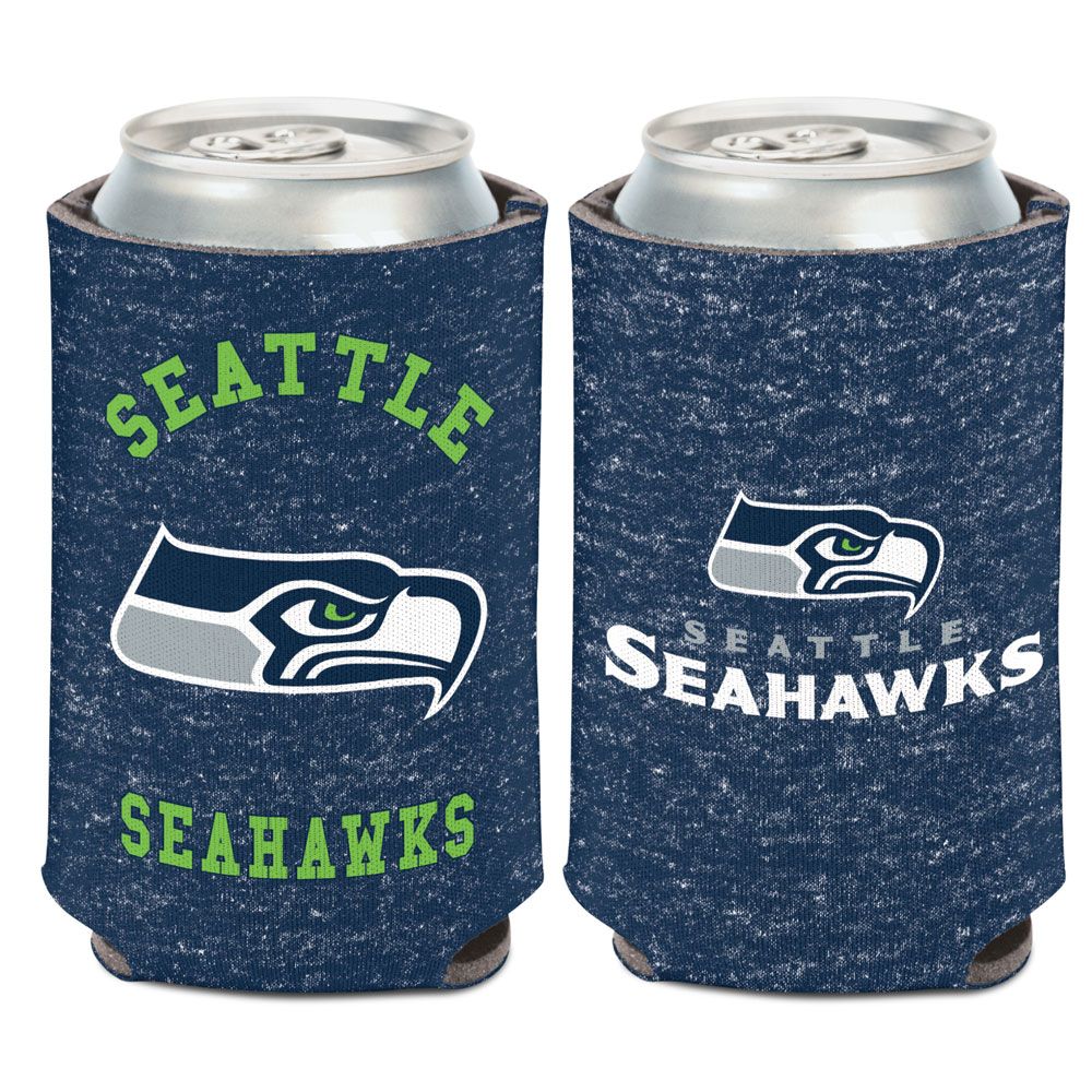 Miami Heat Seattle Seahawks Can Cooler hered