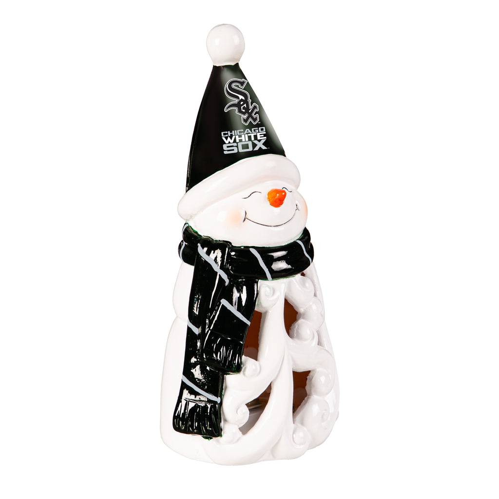 Chicago White Sox Statue 8 Inch LED Snowman