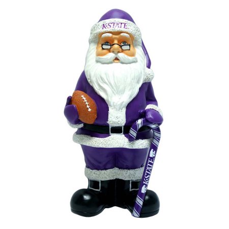 Kansas State Wildcats Garden Gnome Santa
