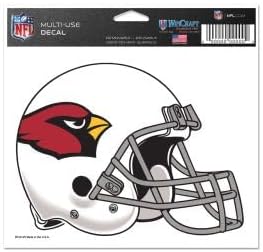 Arizona Cardinals Decal 5x6 Multi Use Color Helmet Special Order