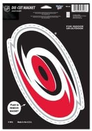 Carolina Hurricanes Magnet 6.25x9 Die Cut Logo Design Special Order