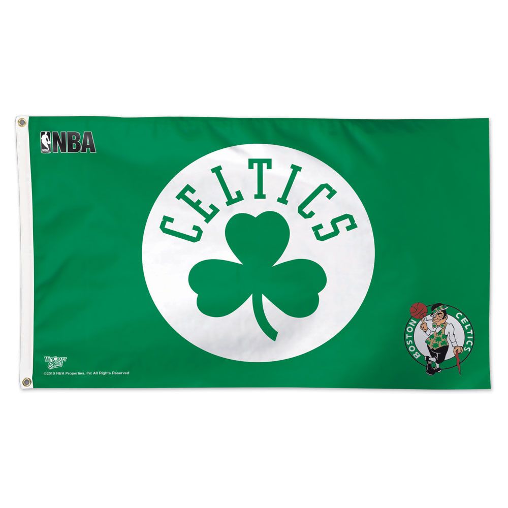Boston Celtics Flag 3x5 Deluxe Style