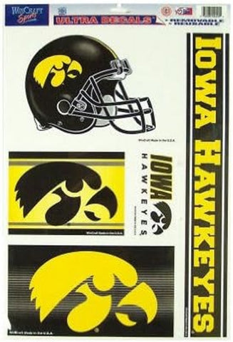 Iowa Hawkeyes Decal 11x17 Ultra Sheet Special Order