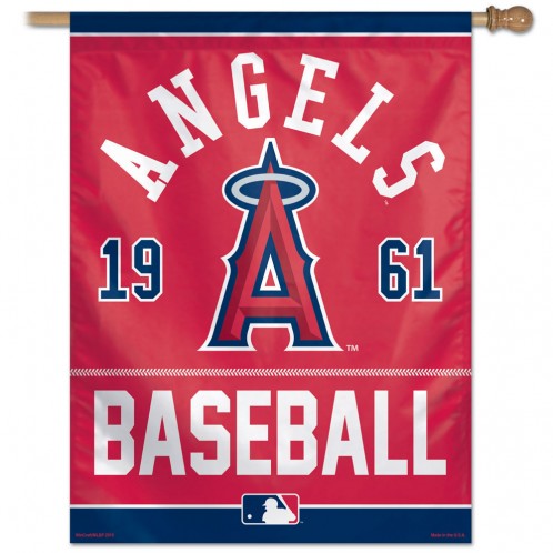 Los Angeles Angels Banner 28x40 Vertical Special Order