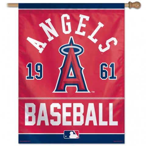Los Angeles Angels Banner 28x40 Vertical Special Order