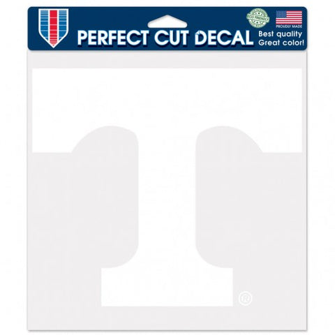 Tennessee Volunteers Decal 8x8 Die Cut White New UPC