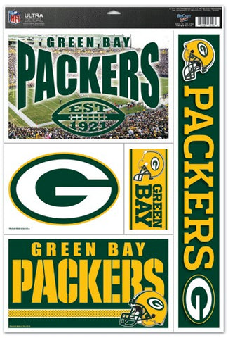 Green Bay Packers s Decal 11x17 Ultra