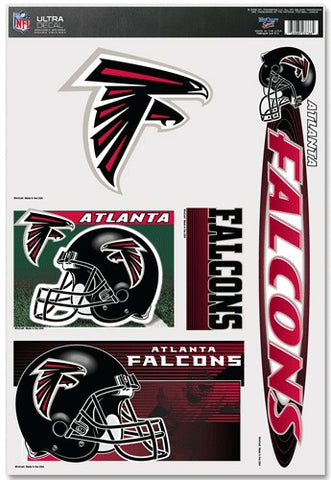 Atlanta Falcons Decal 11x17 Multi Use 5 Piece Special Order