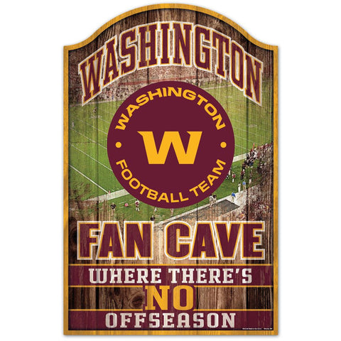 Washington Huskies Football Team Sign 11x17 Wood Fan Cave Design