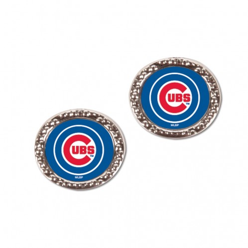 Chicago Cubs Earrings Post Style Special Order