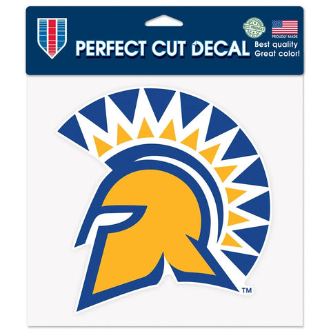 San Jose State Spartans Decal 8x8 Perfect Cut Color Special Order