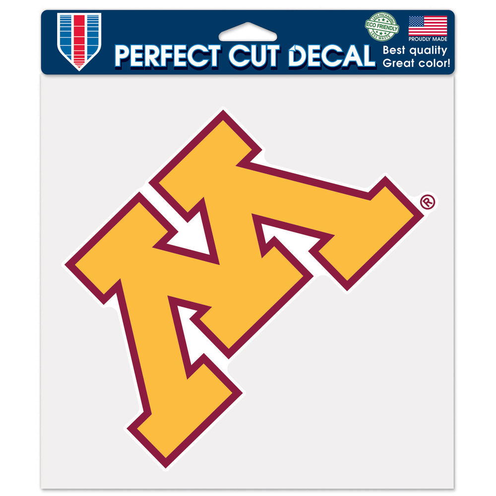 Minnesota Golden Gophers Decal 8x8 Perfect Cut Color Special Order