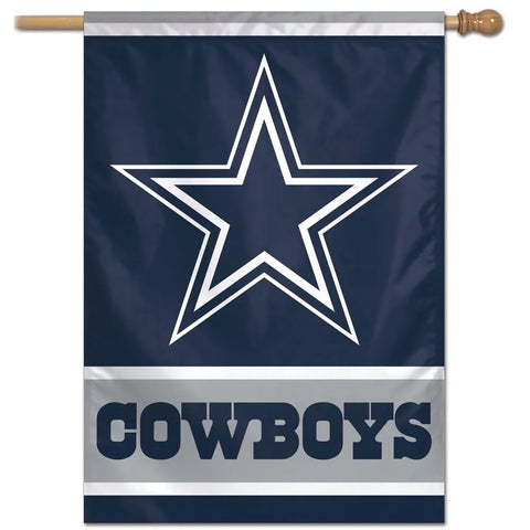 Dallas Cowboys Banner 28x40 Vertical