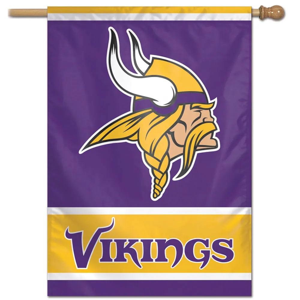 Minnesota Vikings Banner 28x40 Vertical
