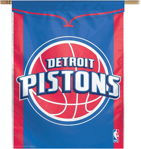 Detroit Pistons Banner 27x37 Vertical