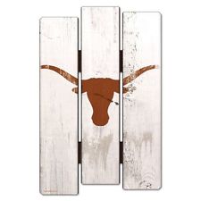 Texas Longhorns Sign 11x17 Wood Fence Style Special Order
