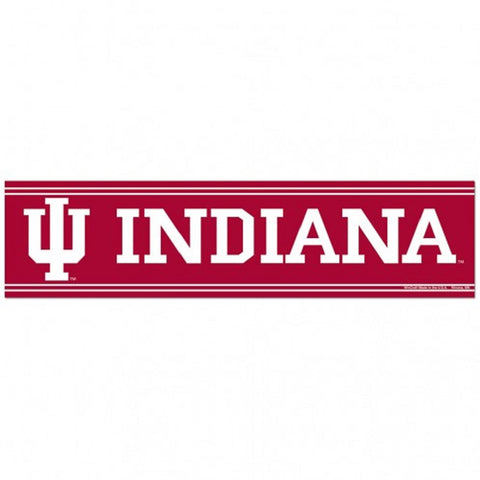 Indiana Hoosiers Bumper Sticker Special Order