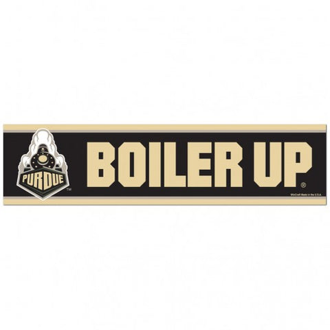 Purdue Boilermakers Decal 3x12 Bumper Strip Style