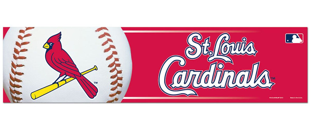 St. Louis Cardinals Bumper Sticker Special Order