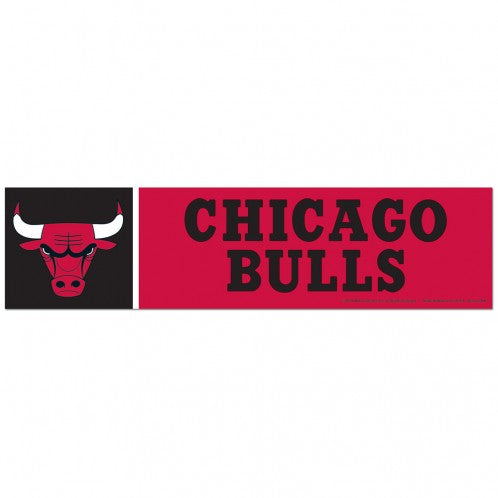 Chicago Bulls Bumper Sticker WinCraft Special Order