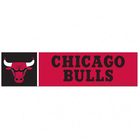 Chicago Bulls Bumper Sticker WinCraft Special Order