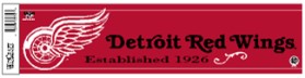 Detroit Red Wings Bumper Sticker