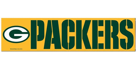Green Bay Packers s Decal Bumper Sticker